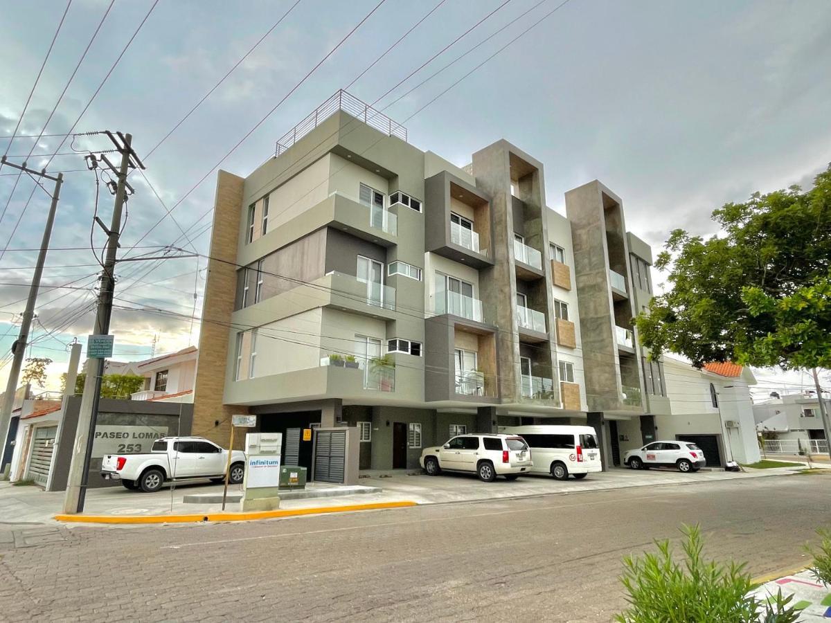 Appartamento Paseo Lomas, muy céntrico y equipado a 5 min playa Mazatlán Esterno foto